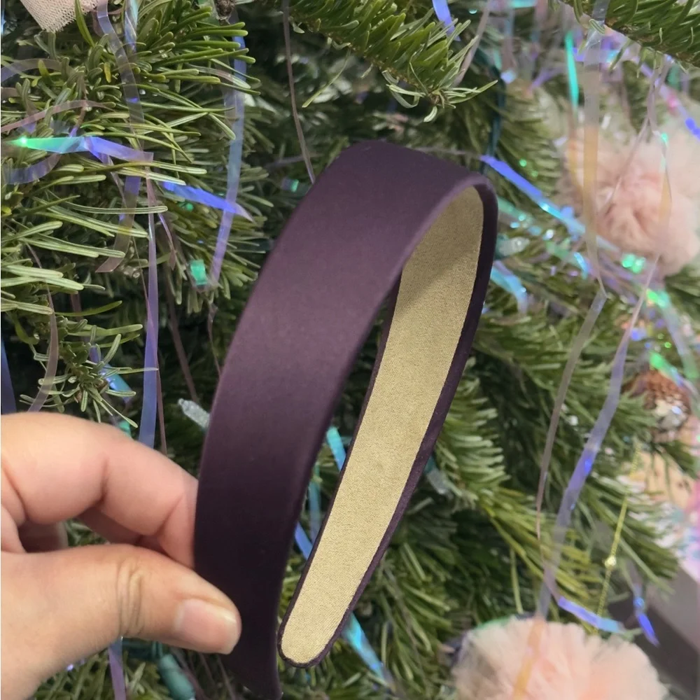 Purple plum Neutral Versatile Flat Headband